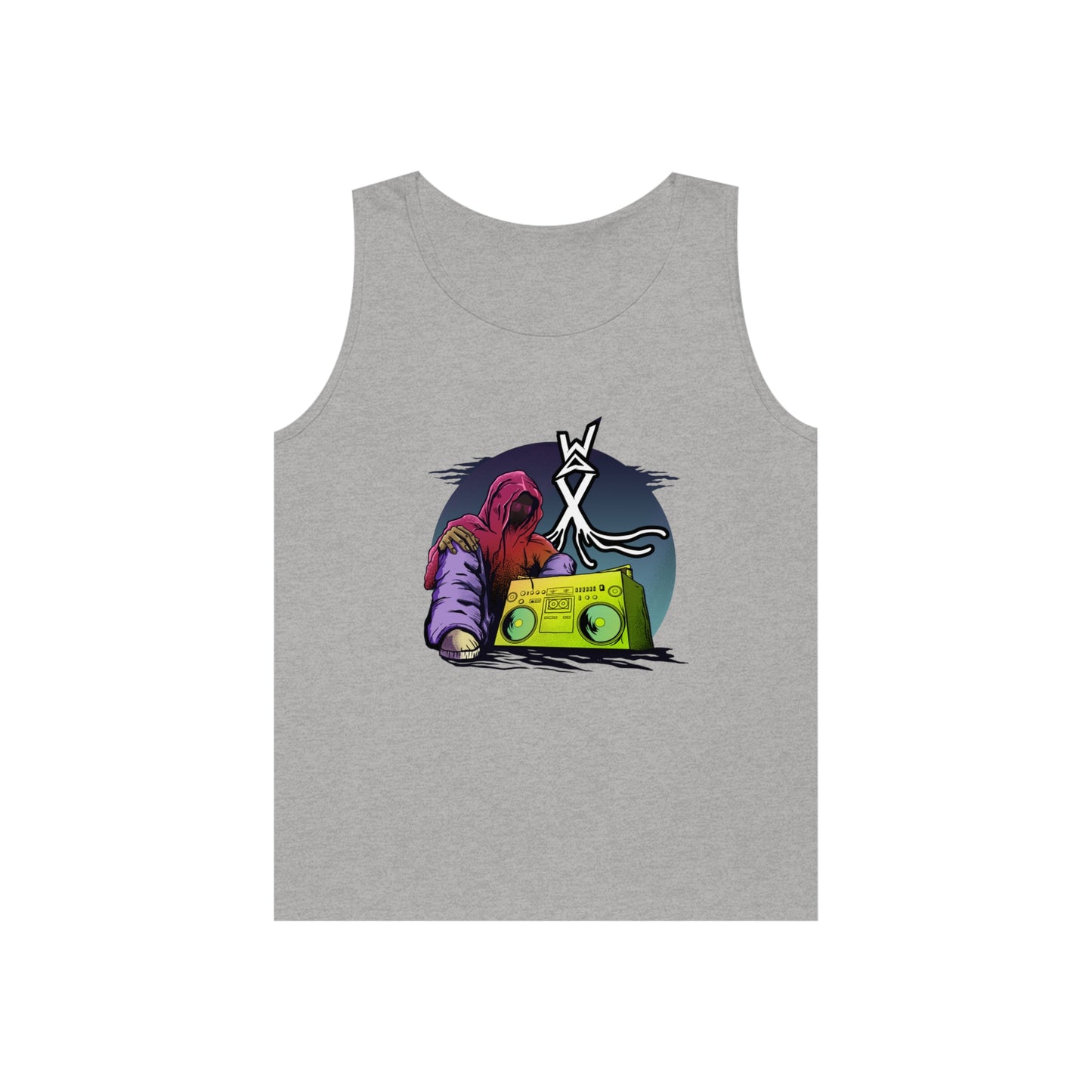 Wax Clothing Co Apocalypse Unisex Heavy Cotton Tank Top - Old school Hip Hop label