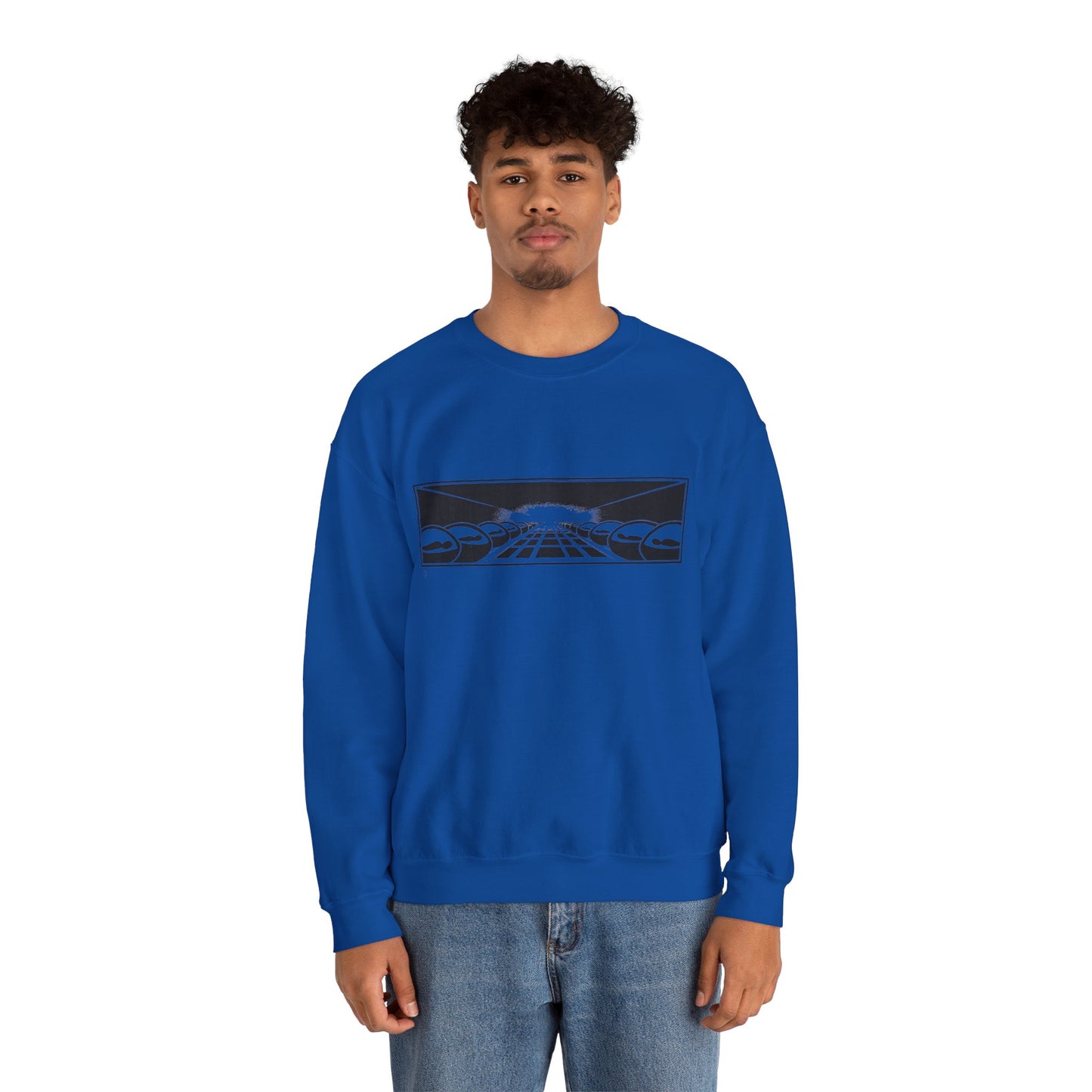 Wax Clothing co Alien Pod Unisex Heavy Blend™ Crewneck Sweatshirt - Old school Hip hop label