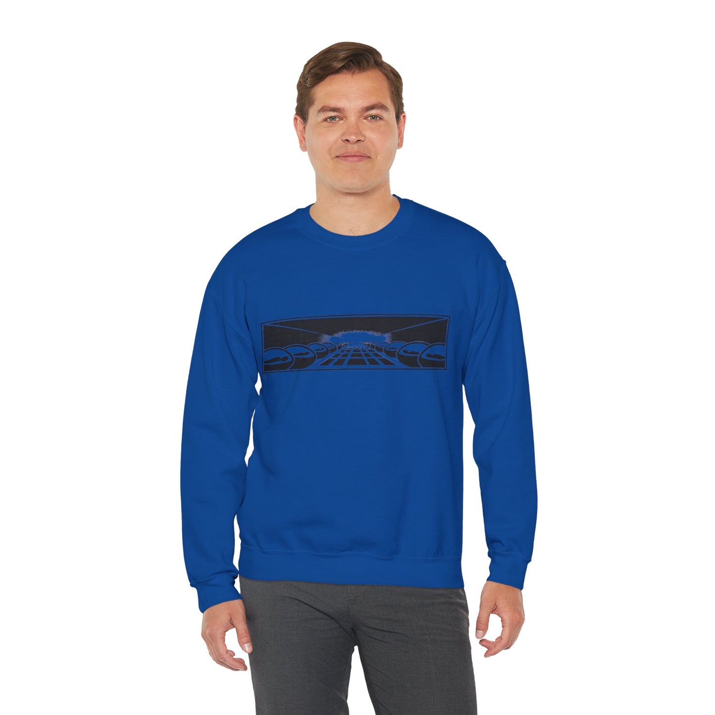 Wax Clothing co Alien Pod Unisex Heavy Blend™ Crewneck Sweatshirt - Old school Hip hop label